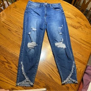 KanCan Kurvy Ultra High Rise Ankle Skinny Jeans Size 32